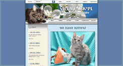 Desktop Screenshot of hodowla-villapark.com